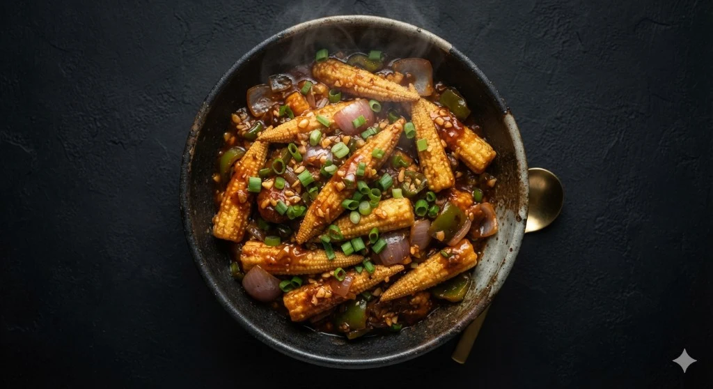 Baby Corn Manchurian
