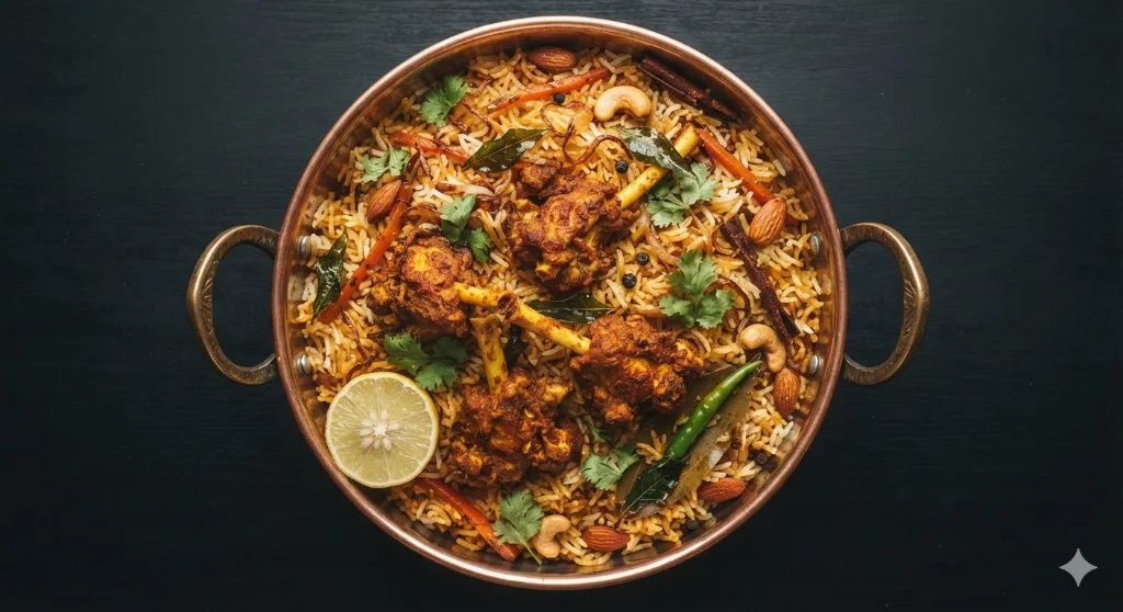 Fry Goat Pulav