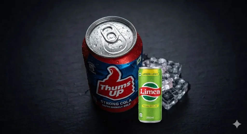 Limca / Thumbsup / Nimba Indian Soda