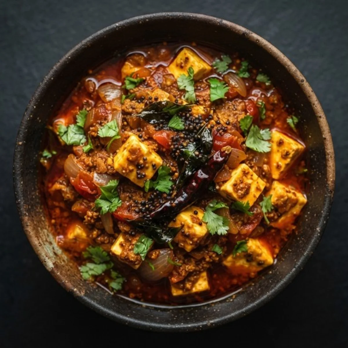 Paneer Andhra Curry