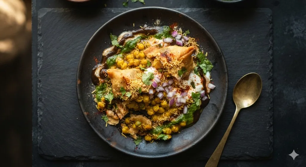 Samosa chat