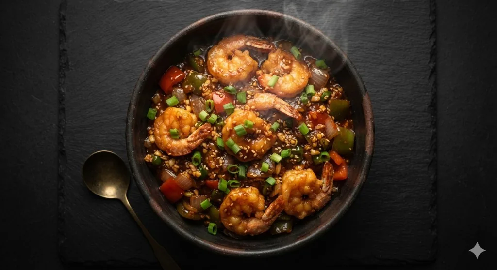Shrimp Manchurian